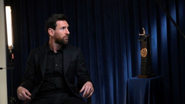 Lionel Messi recibió el Premio Princesa de Asturias en España y tuvo su primer encuentro con la princesa Leonor