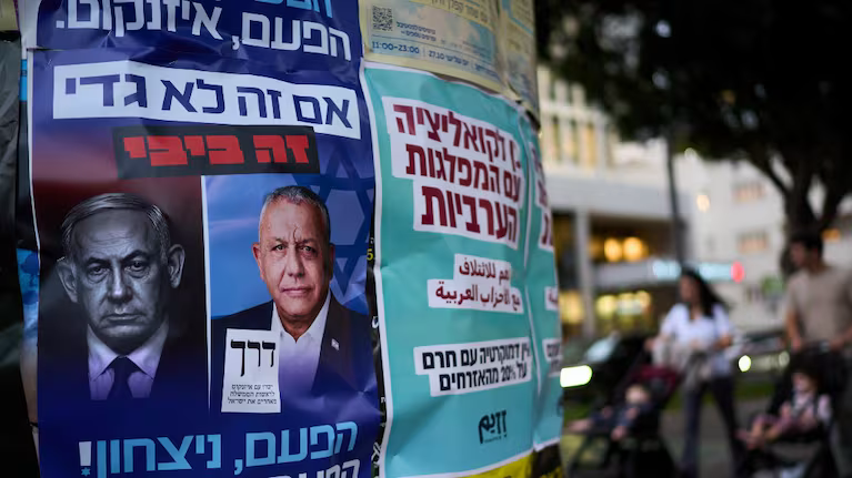 Israel celebra elecciones en medio de la guerra y Netanyahu busca mantenerse en el poder